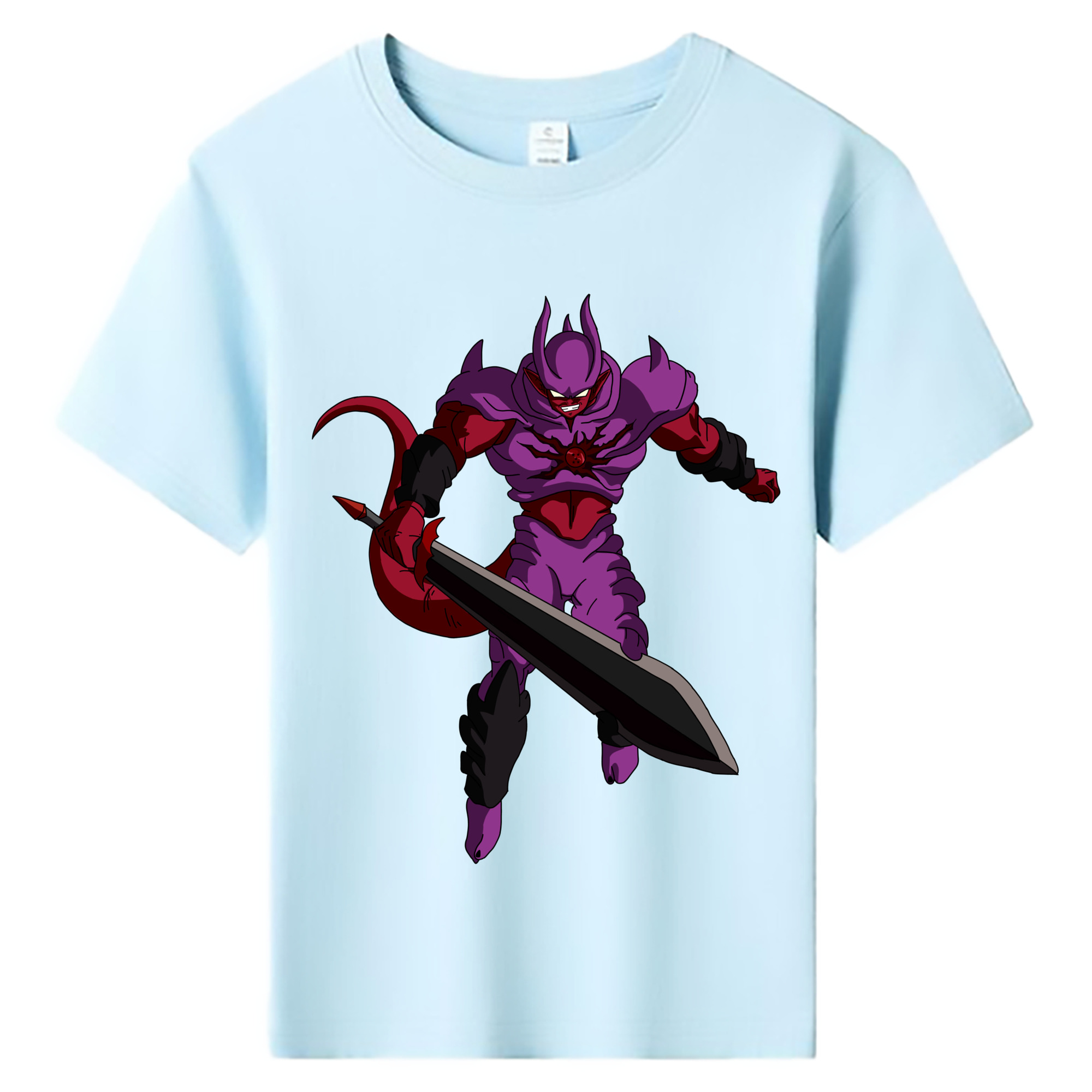 （画像用） ドラゴンボール ジャネンバ DRAGON BALL Janemba 綿100％キッズTシャツ（フロントプリント）